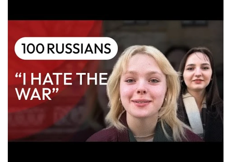 What do you hate the most? 100 Russians.