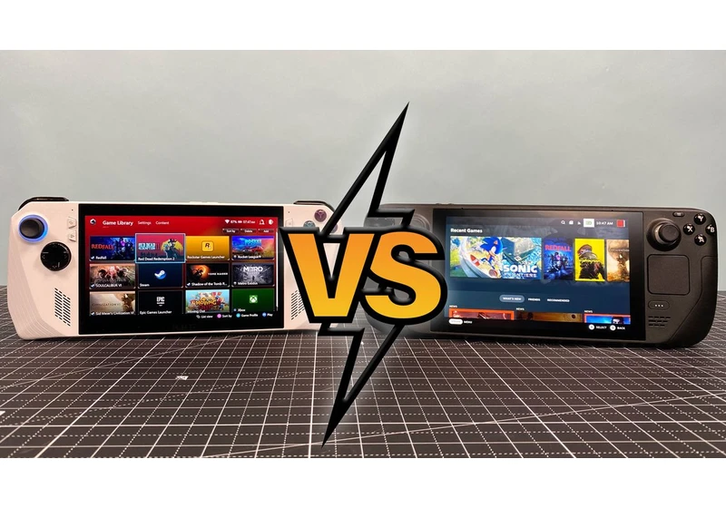  Steam Deck vs. Asus ROG Ally: Gaming Handheld Faceoff 