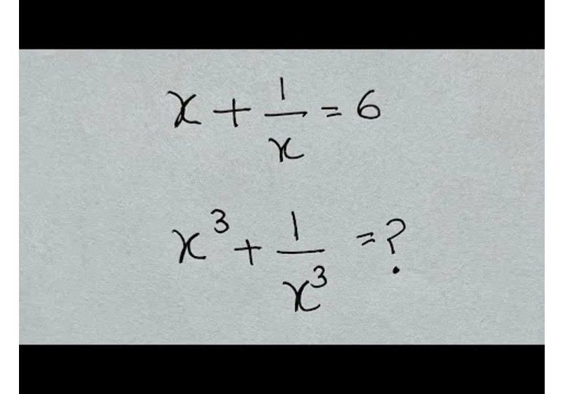 Algebra | You should know these tricks!!