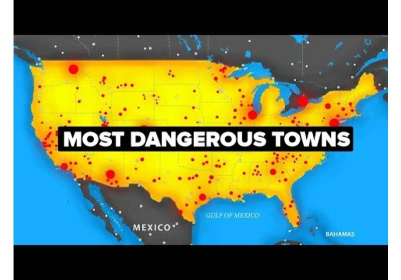 Worst Small USA Towns With HUGE Crime Rates