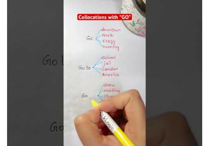 Collocations with “GO”