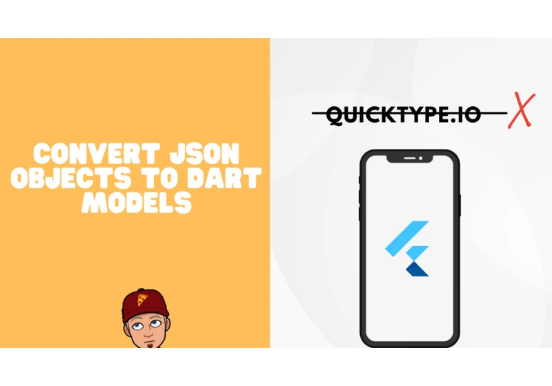 How to convert JSON data to Dart Models?