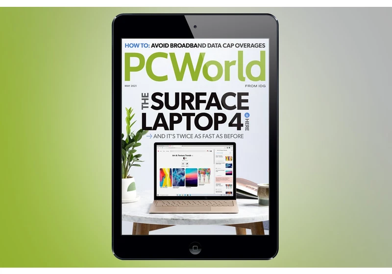 PCWorld's May digital magazine: The Surface Laptop 4 is here