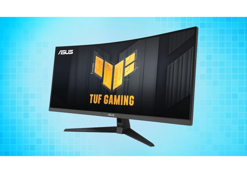  Take home this Asus TUF Gaming 34-inch curved FreeSync Premium gaming monitor for just $279 