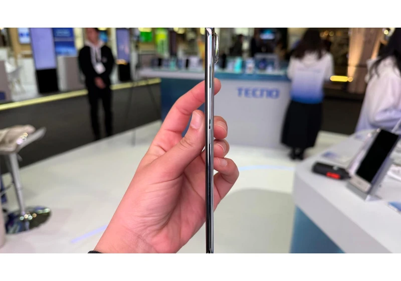 Tecno's Spark Slim Phone at MWC 2025 Is Nothing Short of a Marvel