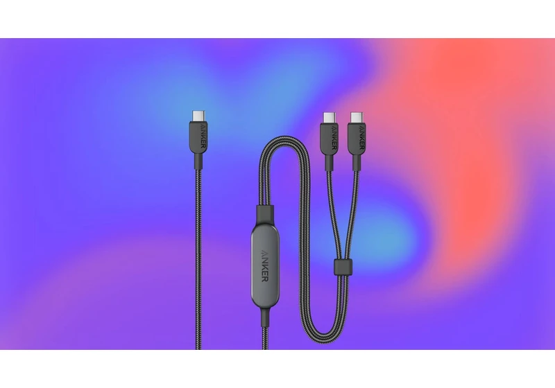 Get Two Chargers for the Price of One With This $20 Anker Split USB-C Cable