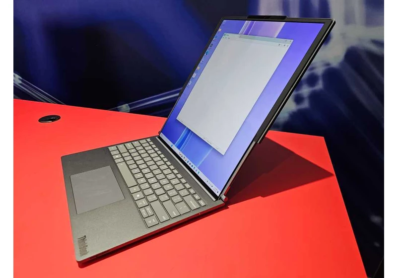 Lenovo’s newest ThinkBook laptop ‘unrolls’ for extra screen space