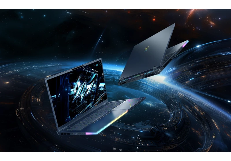 Acer’s latest Predator gaming laptops include RTX 50-series GPUs