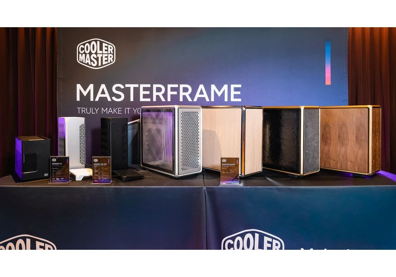  Cooler Master showcases three new cases and a pre-built at CES 2025 — the cases cover a wide range of aesthetics, form factors, and sizes for every user 