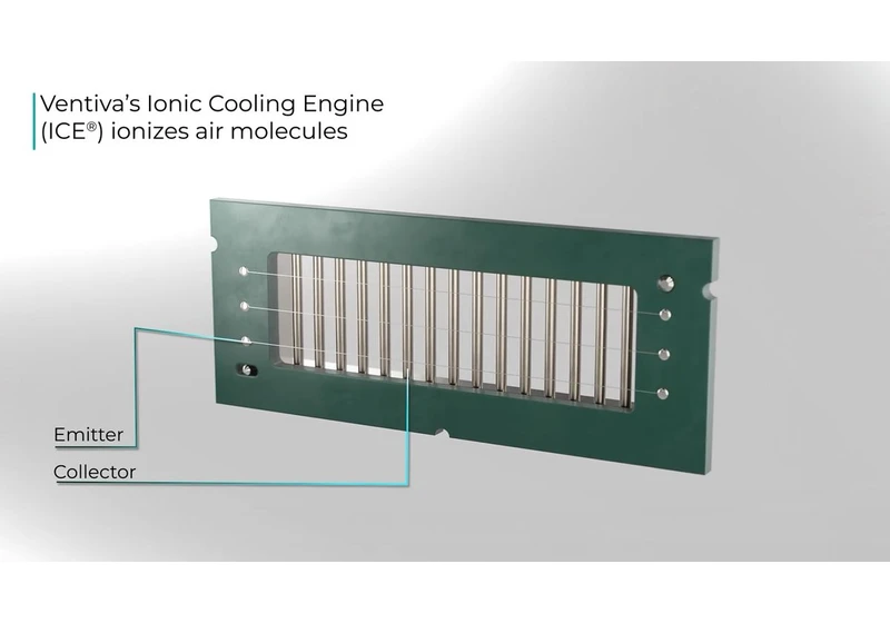  Fan-less cooling solution for laptops up to 40W launched — device uses movement of ions to generate airflow without any moving parts 