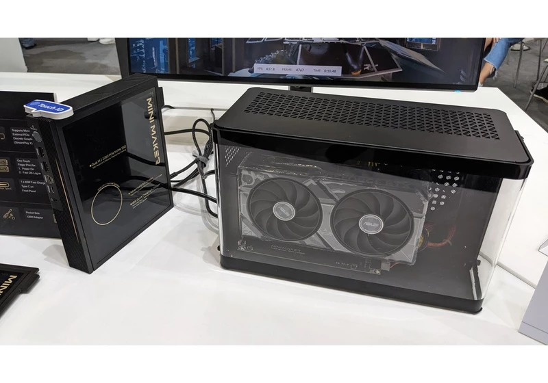  DIY mini PC kit boasts direct PCIe connection to eGPU with faster speeds than Thunderbolt 4 