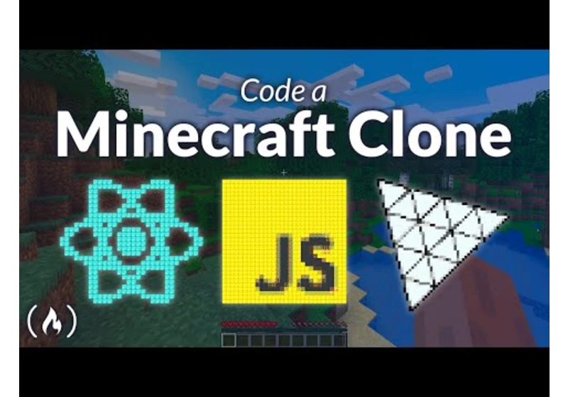 Code a Minecraft Clone with JavaScript, React, Three.js – Tutorial