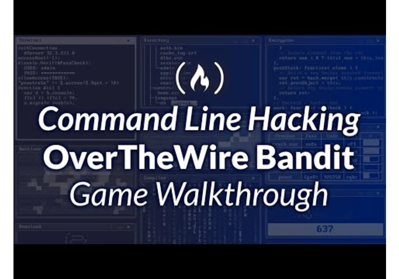 Command Line Hacking – Over The Wire Bandit Walkthrough (CTF Wargame)