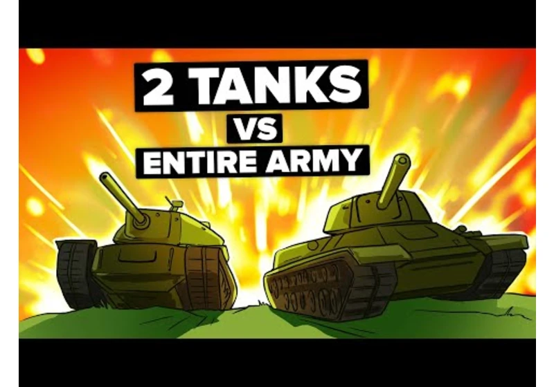 Crazy Story of 2 Tanks That Took on an Entire Army