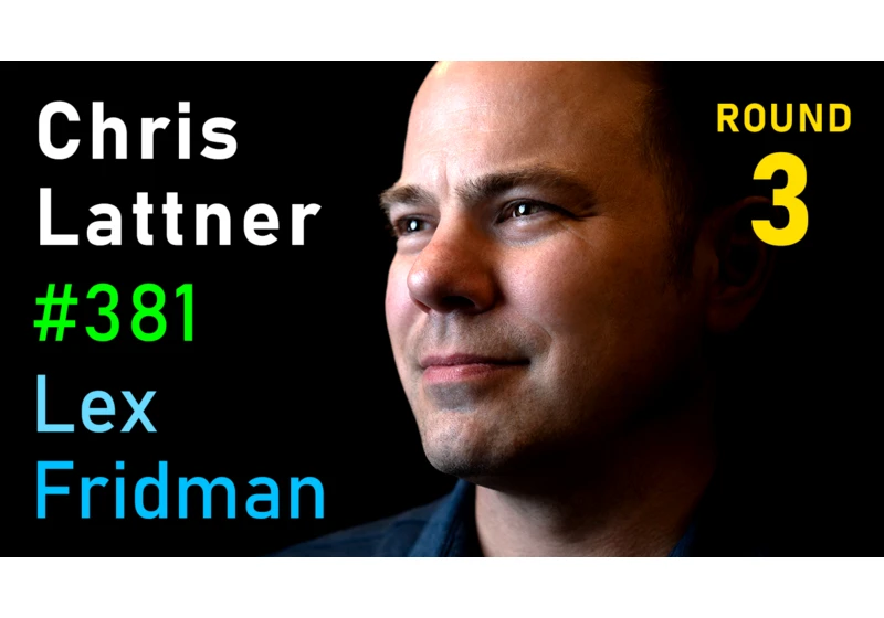 #381 – Chris Lattner: Future of Programming and AI