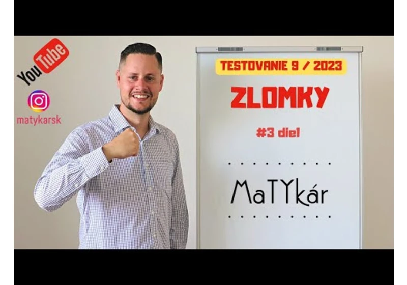 TESTOVANIE 9 | 2023 - #3 - Zlomky