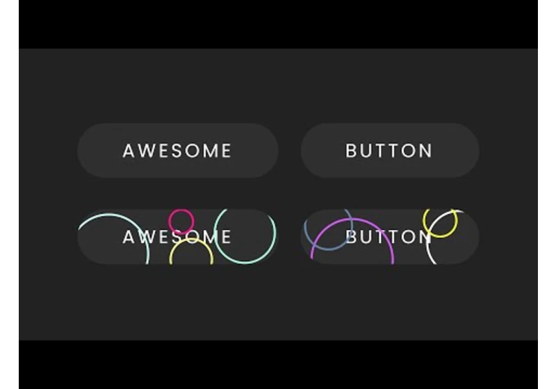 Colorful Button Ripple Effects | Javascript