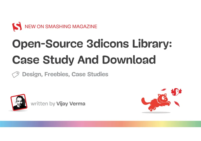 Open-Source 3dicons Library: Case Study And Download