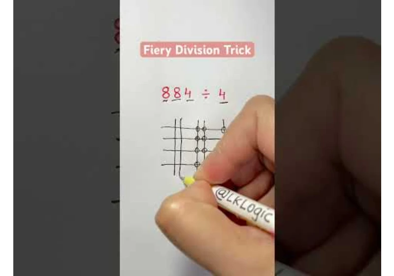 Math Division Trick