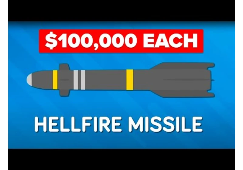 Real Reason Why AGM-114 Hellfire Missile Is So Expensive