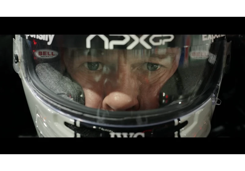 See Brad Pitt behind the wheel in the trailer for 'F1'