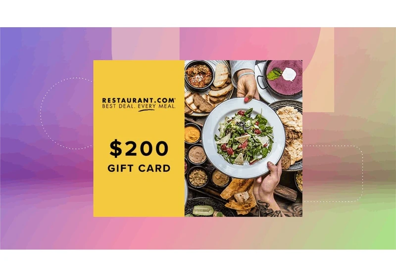 Eat Up the Savings With This $200 Restaurant.com Credit for Just $35