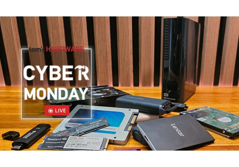  Cyber Monday SSD and HDD Deals Live: Best Sales on Internal and External Drives 