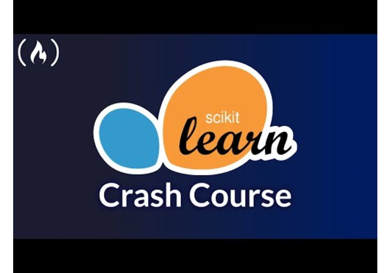 Scikit-learn Crash Course - Machine Learning Library for Python