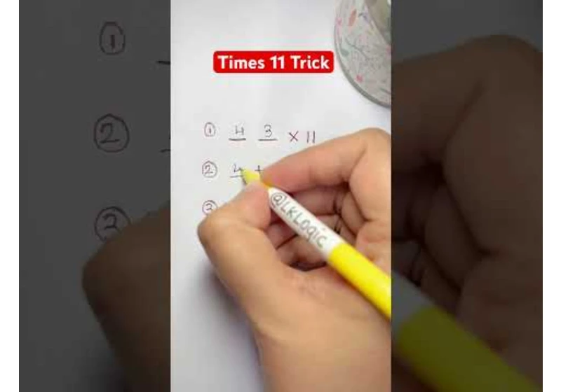 Times 11 Trick