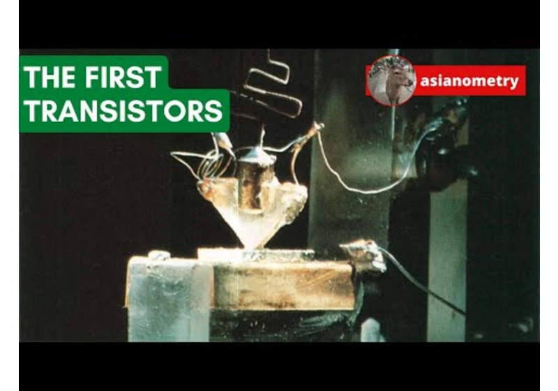 The First Transistors