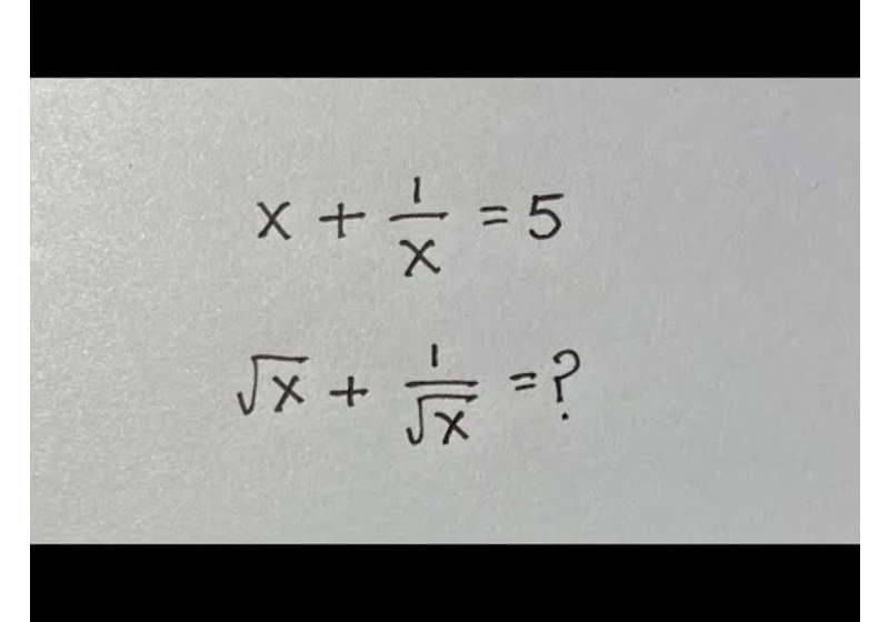 Belarus | What’s the trick to solve this Algebraic Equation |