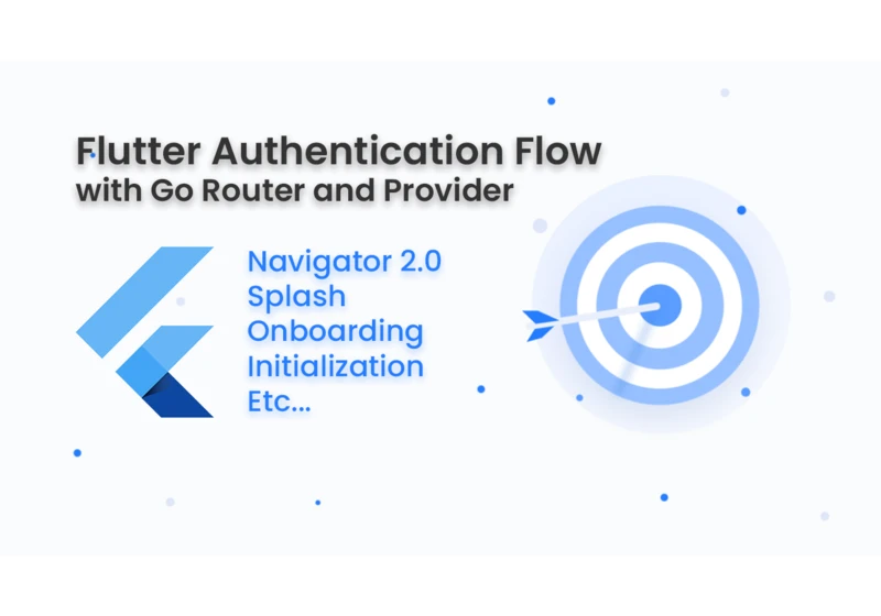 Flutter Authentication Flow with Go Router and Provider