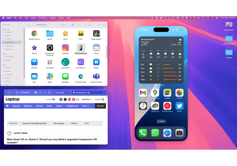  iPhone Mirroring changed how I use my MacBook and iPhone — here's how it works 