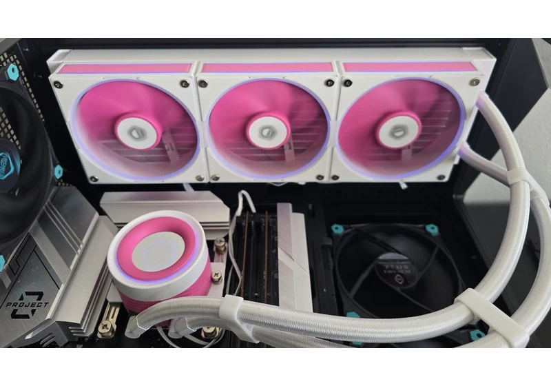  ID-Cooling FX 360 INF Pink Review: Stylishly pink, but loud in more ways than one 