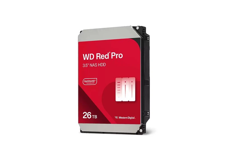  Western Digital introduces 26TB WD Red Pro HDDs for RAID and NAS systems at a surprisingly low price 