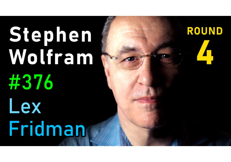 #376 – Stephen Wolfram: ChatGPT and the Nature of Truth, Reality & Computation