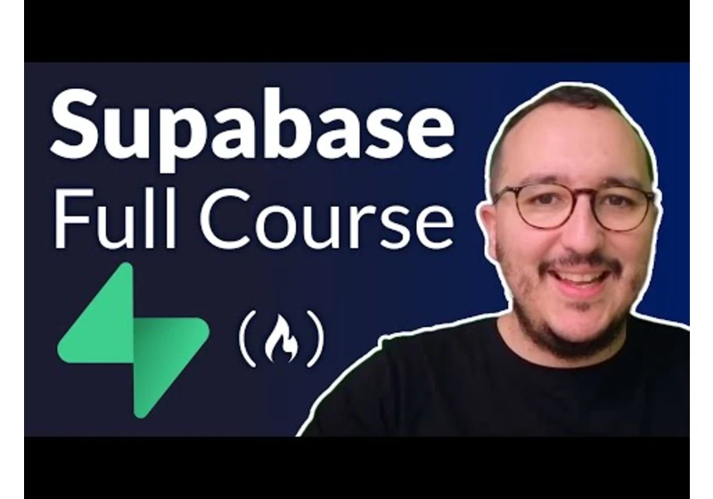 Learn Supabase (Firebase Alternative) – Full Tutorial for Beginners