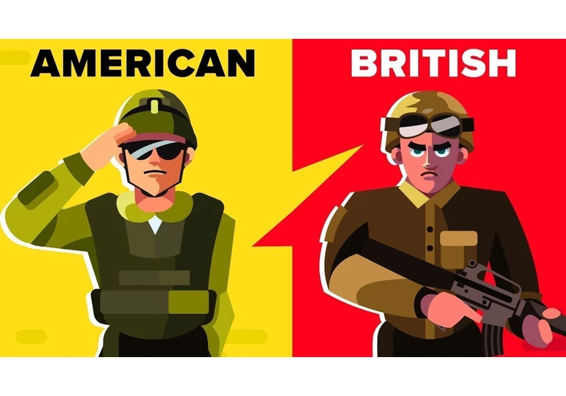 American Soldier (USA) vs British Soldier - Army/Military Comparison 2021