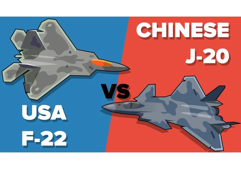 US Air Force F-22 vs China's J-20 Fighter Jet - Which Would Win? Military Unit Comparison