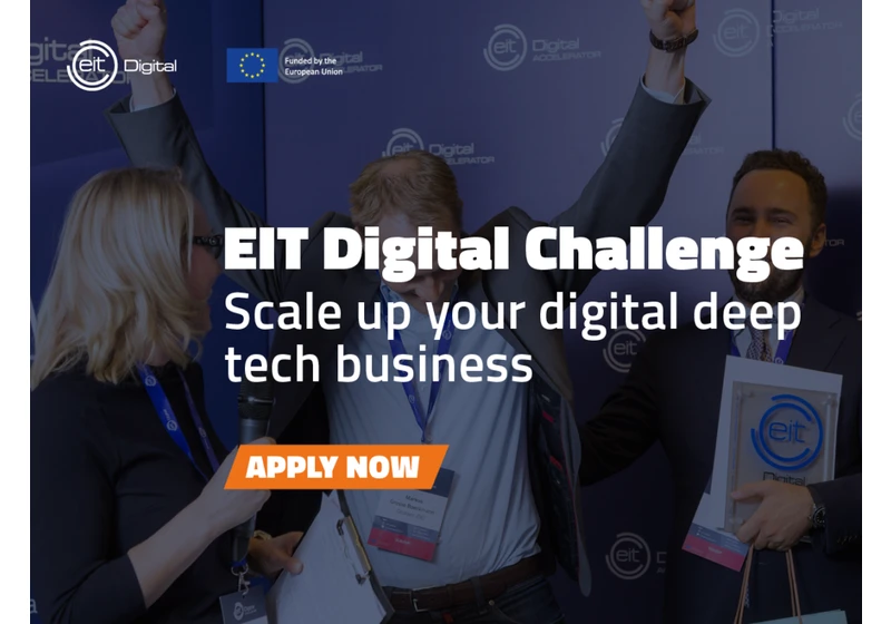 DeepTech scaleups: Apply now to the EIT Digital Challenge 2021!