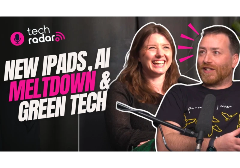  We tell you what we really think of the new iPad Pro and Rabbit R1 AI in episode 2 of the TechRadar Podcast 
