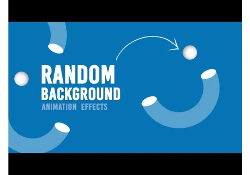 Random Background Color Animation CSS & Javascript