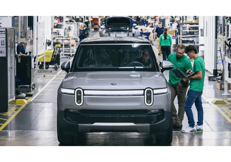 Rivian reduced electrical wiring by 1.6 miles and 44 pounds