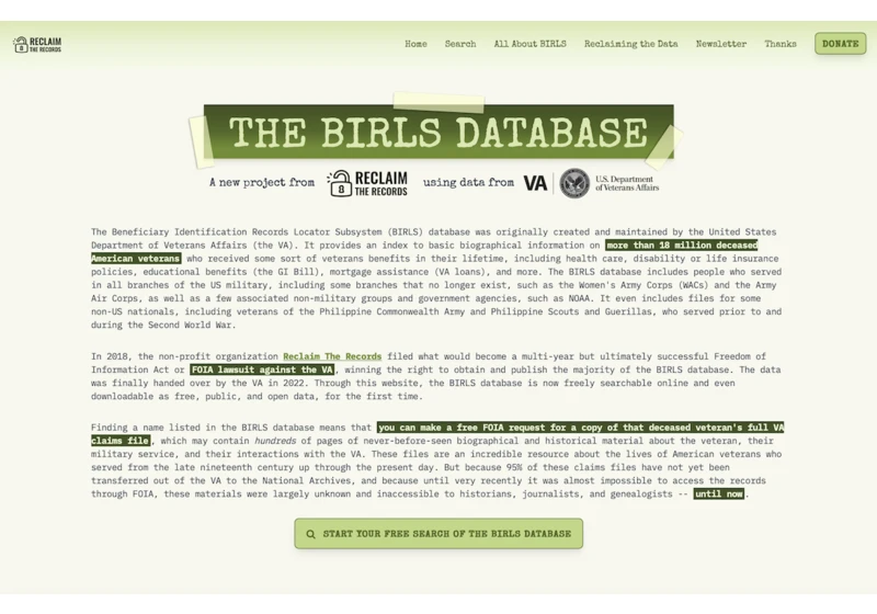 Show HN: New search engine and free-FOIA-by-fax-via-web for US veteran records