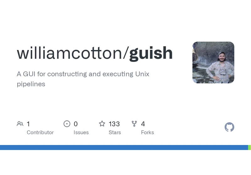 Guish: Write shell pipelines at the command line with a GUI editor