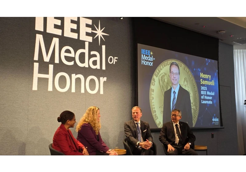  Broadcom founder Henry Samueli to receive the IEEE's Medal of Honor award 