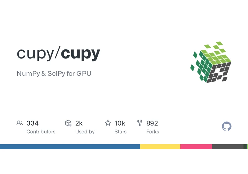 CuPy: NumPy and SciPy for GPU