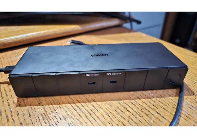 Anker 778 Thunderbolt 4 dock review: Fantastic, just overpriced