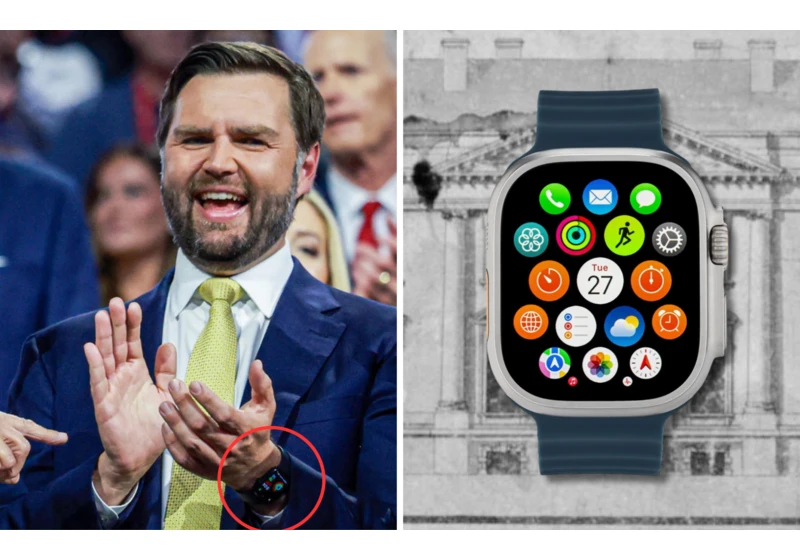 Dear Mr. Vice President, Please Take Off Your Apple Watch