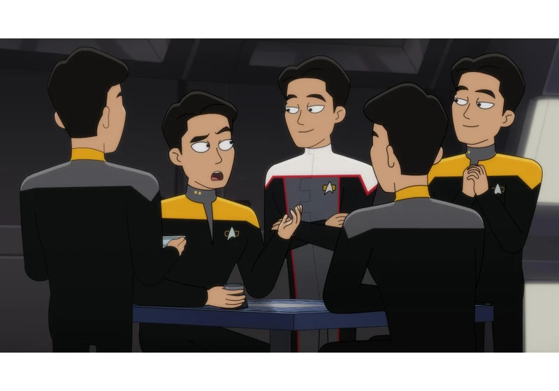 Star Trek: Lower Decks sets up its finale elbowing its own ribs